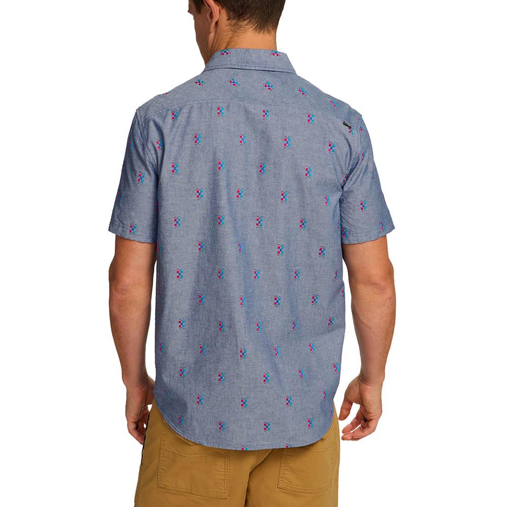 Howler Brothers San Gabriel Shirt Men's in Refractions Indigo
